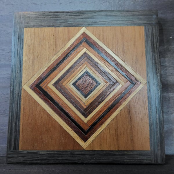 wood veneer coaster