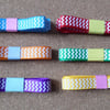 6m Ribbon Bundle Pack - Printed Grosgrain - Chevron - 9mm - Mixed Colour 