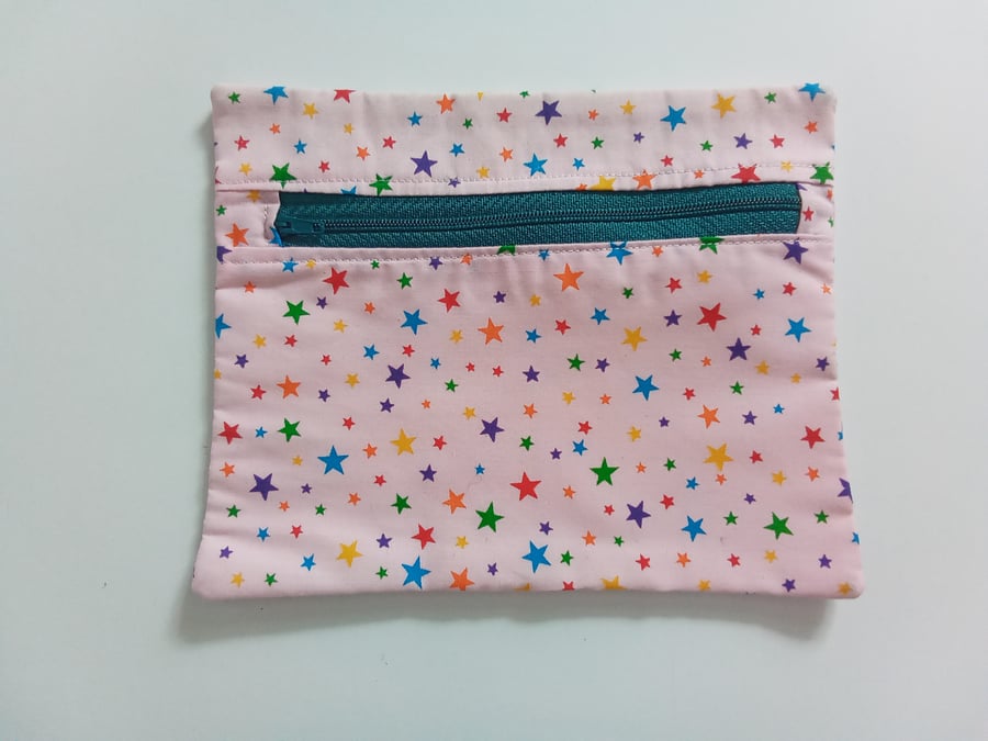 Zipper pouch for sewing and hobby accessories, pencil case for back to school 