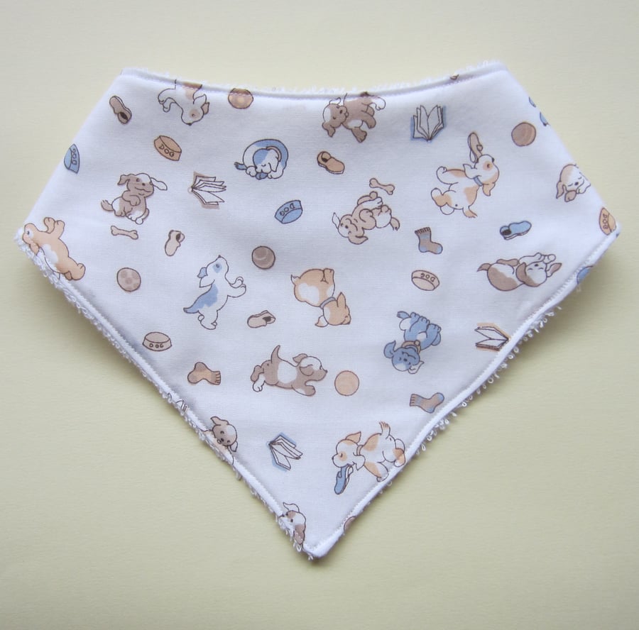 SALE Puppy Dog Bandana Bib