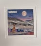 Fly me to the Moon, textile art - Image 4