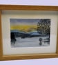 Cool and Calm, Loch Ken. Framed original painting