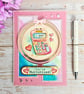 New Baby Girl Card With Verse - "You've Multiplied" Card For A Newborn Girl - Image 5