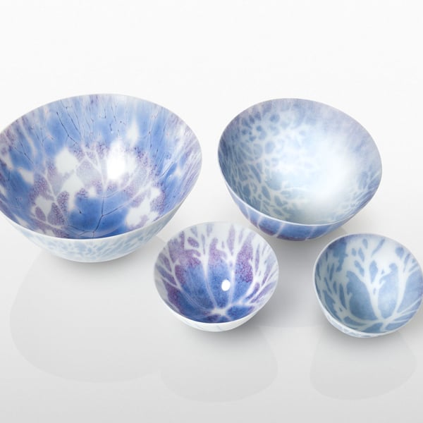 Small Gravity Formed Bowl