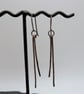 copper stick earrings - Image 3