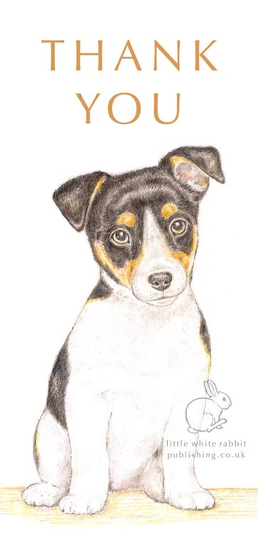 Jack the Jack Russell - Thank You Card