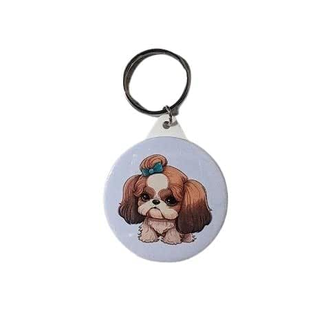 Shih Tzu Keyring - ShihTzu Dog Gifts