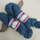100g Iris BFL Space Dyed Natural Dye 4-ply Yarn
