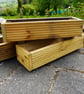 Wooden Decking Planter 