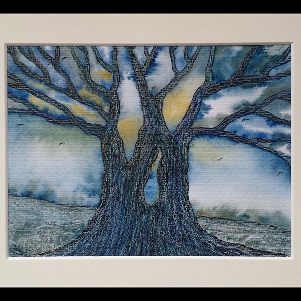 Light Comes Through, an original painting