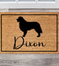 Bernese Mountain Dog Door Mat - Personalised Bernese Mountain Dog Welcome Mat