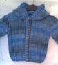 Child's Basket Weave Hooded Jacket, Children's Jacket, Custom Make - Image 1