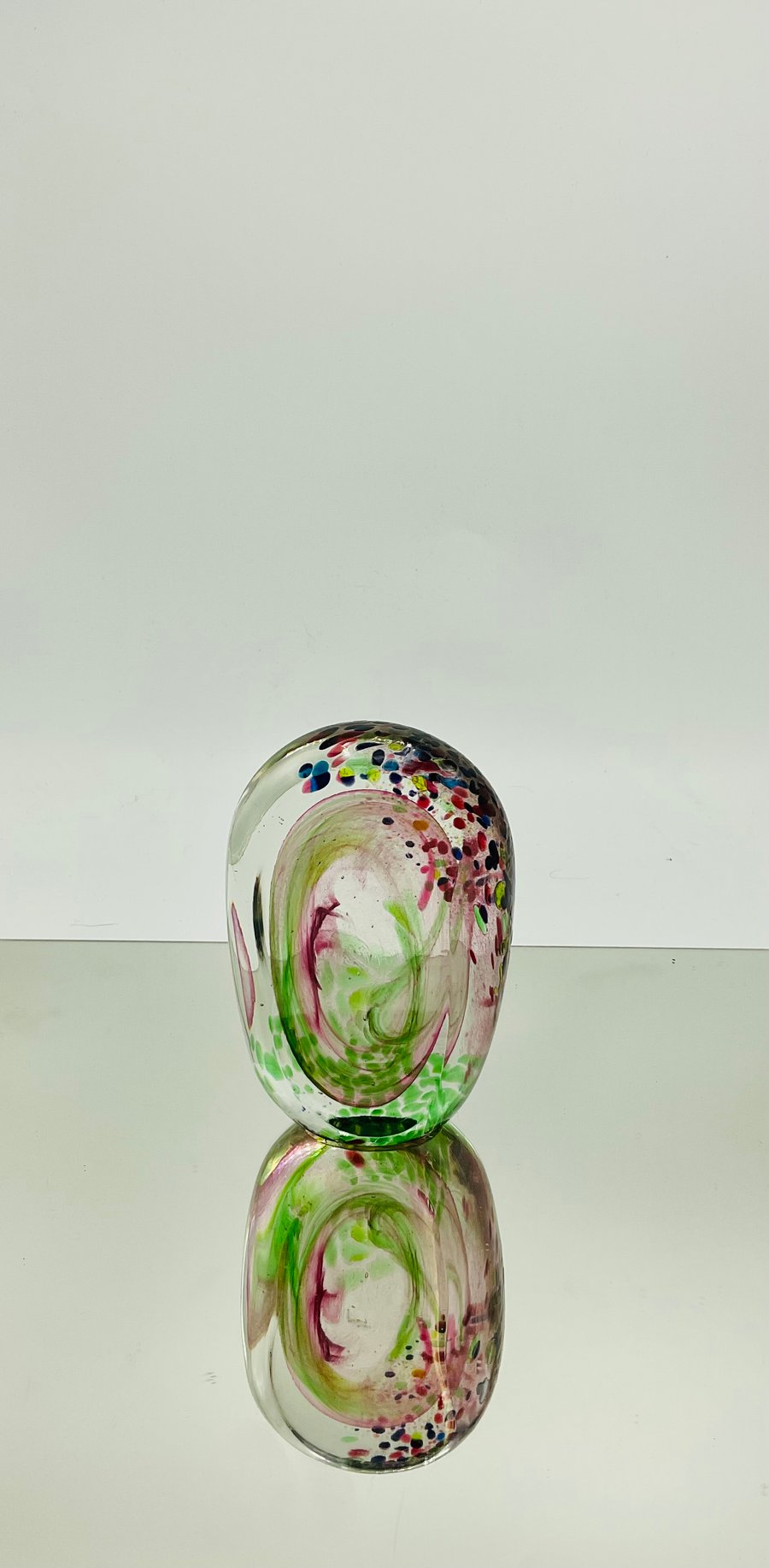 Ruby Moss Green Rock Weight