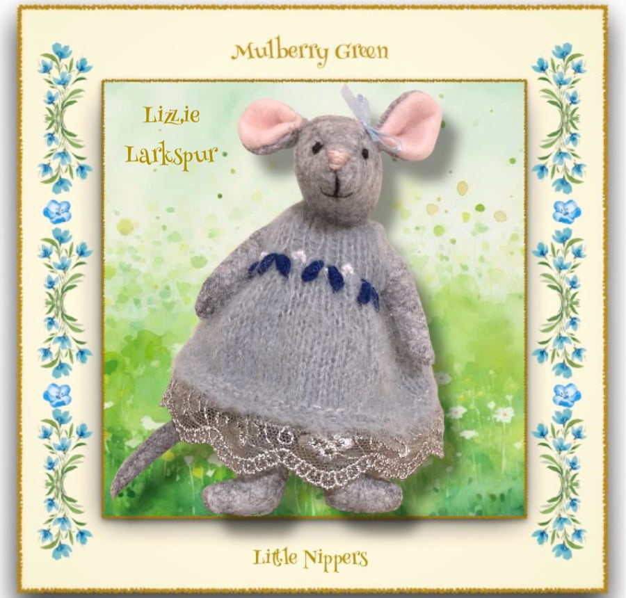 Lizzie Larkspur - a young Pip Squeak from Mulberry Green 