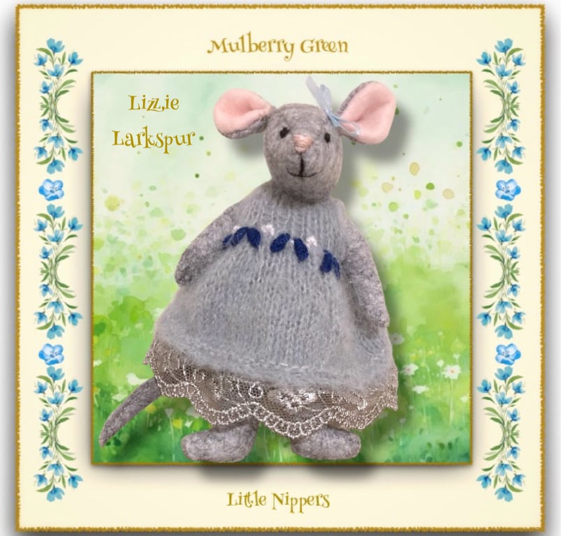 Lizzie Larkspur - a young Pip Squeak from Mulberry Green 