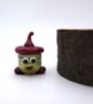 small glass acorn - Image 1