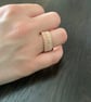 Soft coloured beaded ring - Image 4