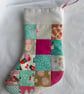 Summer Seconds - Christmas stocking - retro cowboy print
