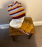 Hat and wrist warmer set  - Image 1