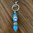 Father’s Day beaded keyring 