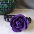 Dog collar flower