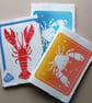 Handprinted Blue Crab Notebook - Image 3