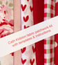 Cath Kitston Rosalie fabric patchwork kit with instructions. Makes five cushions - Image 2