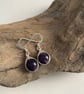 Amethyst Jewellery Set, Amethyst necklace, Amethyst earrings - Image 3