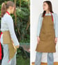 Gardeners Apron with Harvesting Pouch, Pockets for Secateurs & Phone.Tan Canvas  - Image 5