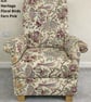 iLiv Heritage Birds Fabric Adult Chair Armchair Fern Small Accent Bedroom Floral - Image 2