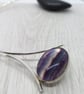Silver and Fluorite Necklet - Image 1