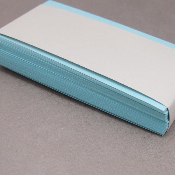 50 Small Pale Blue Cards, Hang Tags