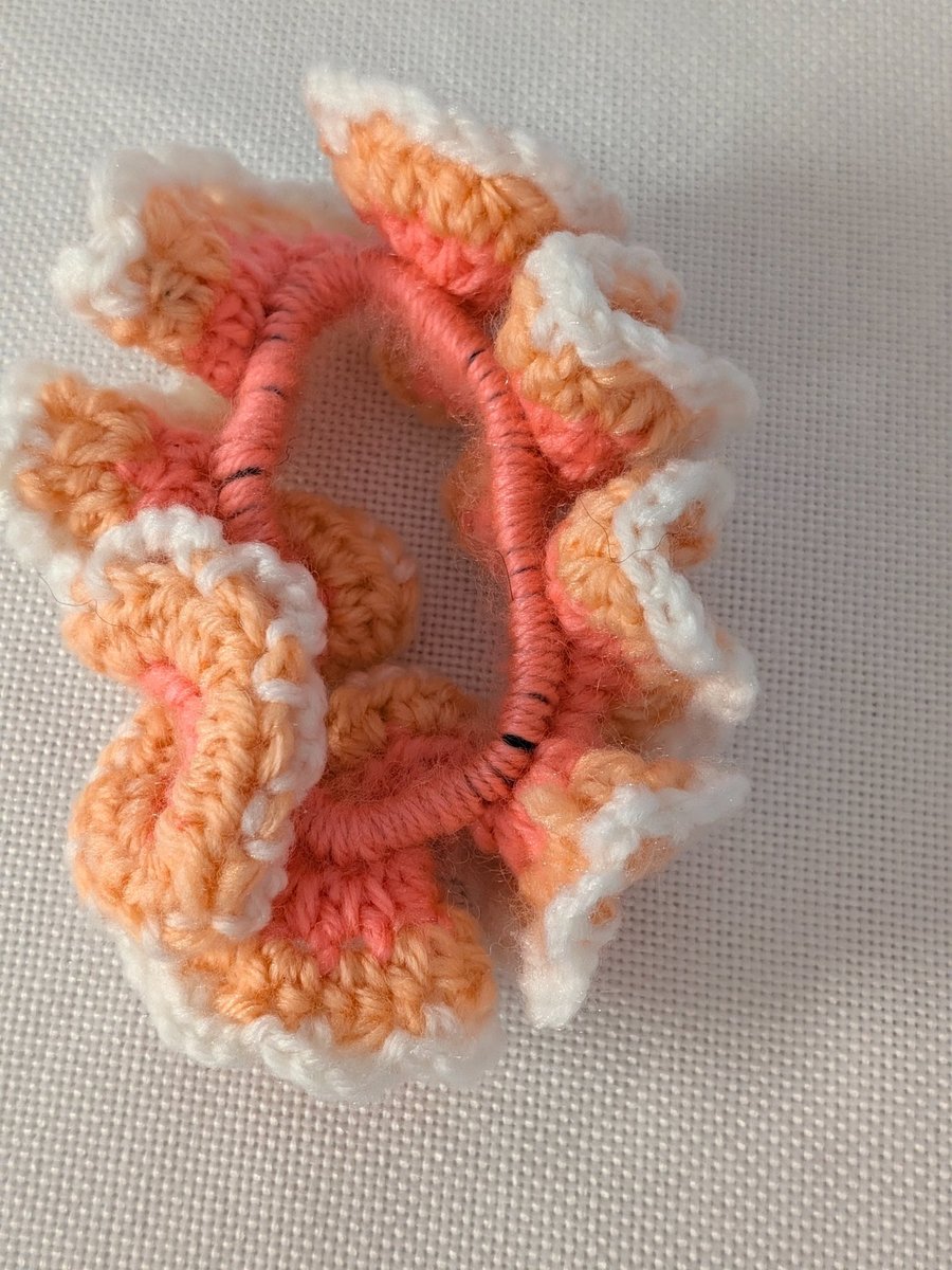 Summer Crochet Scrunchie