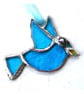 Bird Mini Suncatcher Stained Glass Handmade Colour Choice Gift - Image 4