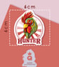 COCK HUNTER Sticker - Image 2