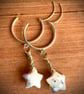Dentric Opal star drop & solid Sterling Silver earrings  - Image 4