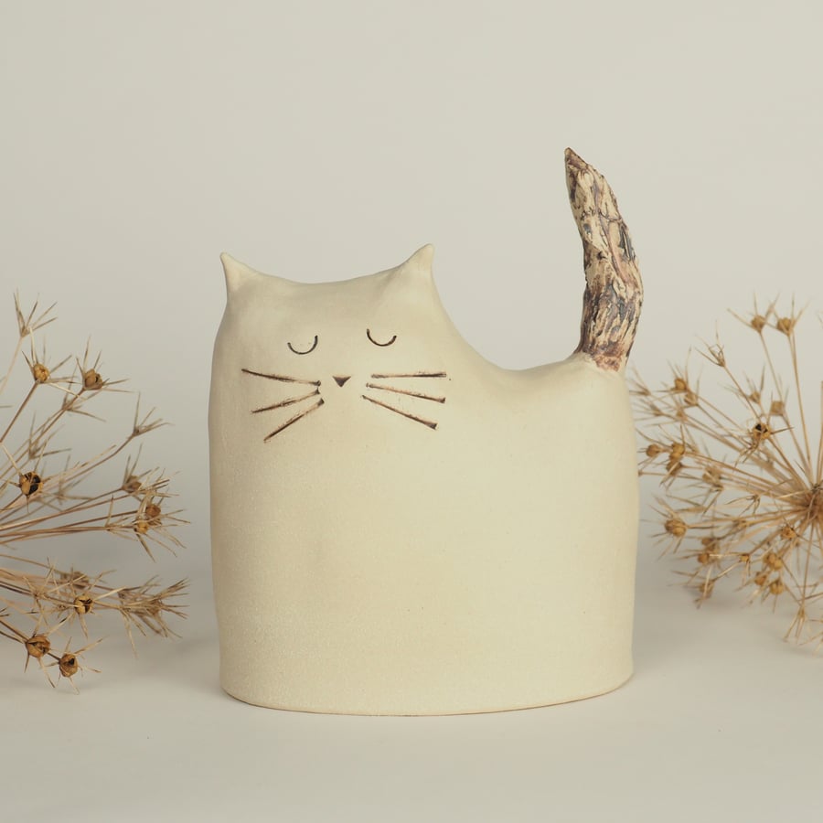 Ceramic Cat  no.7