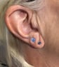 Sterling silver stud earrings - Image 4
