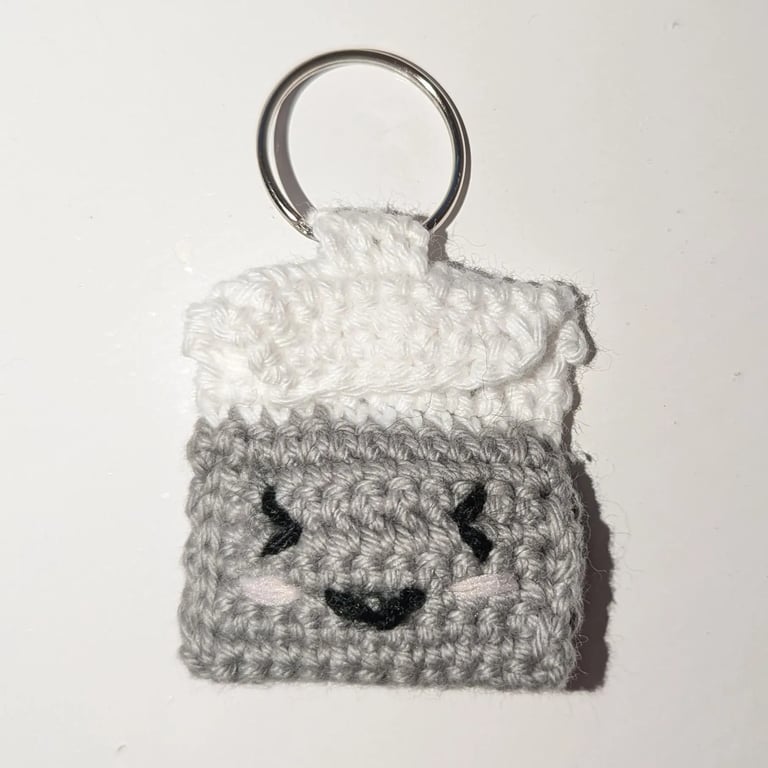 Crochet Teabag Keyring- Earl Grey