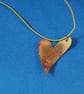 Cross My Heart  Brass and Silver Pendant - Image 4