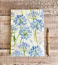 A5 Journal Sketchbook featuring Agapanthus  - Image 2