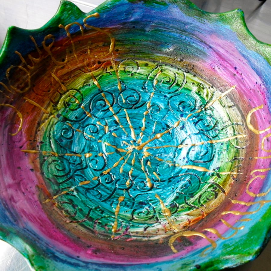 SUNSHINE N SHOWERS RAINBOW BOWL