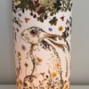 Wild flower Hare- Handmade Tall Night Light