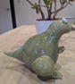 Ceramic T-rex sculpture, dinosaur ornament  - Image 2