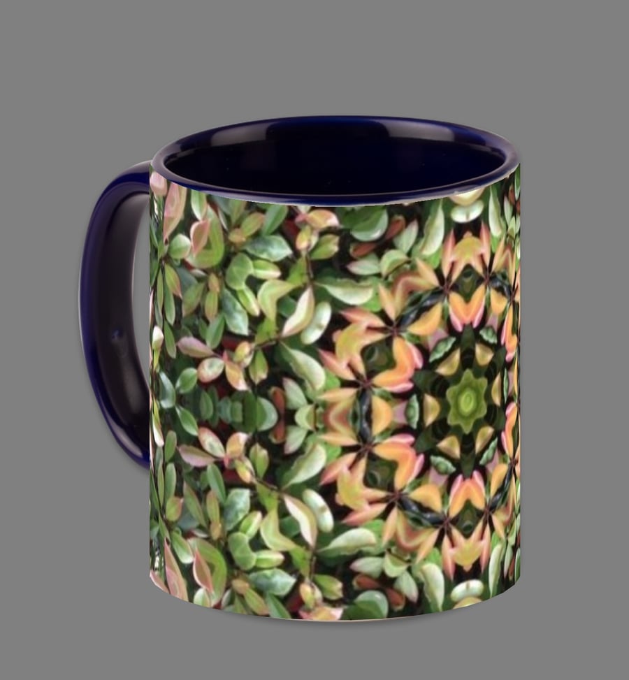 ECLECTIC GREEN LEAVES MUG