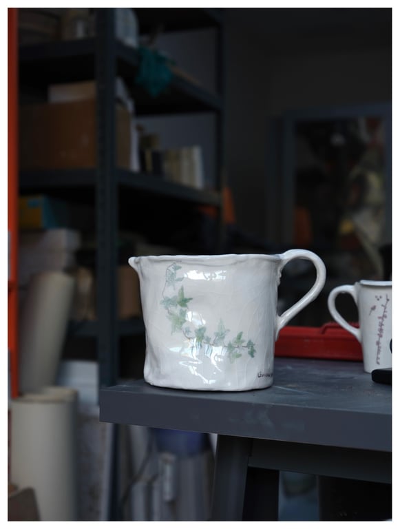 Christmas Ivy Jug