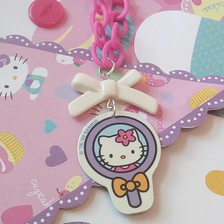 KawaiiKittyPop Hello Kitty Sanrio Necklace Charm Pendant