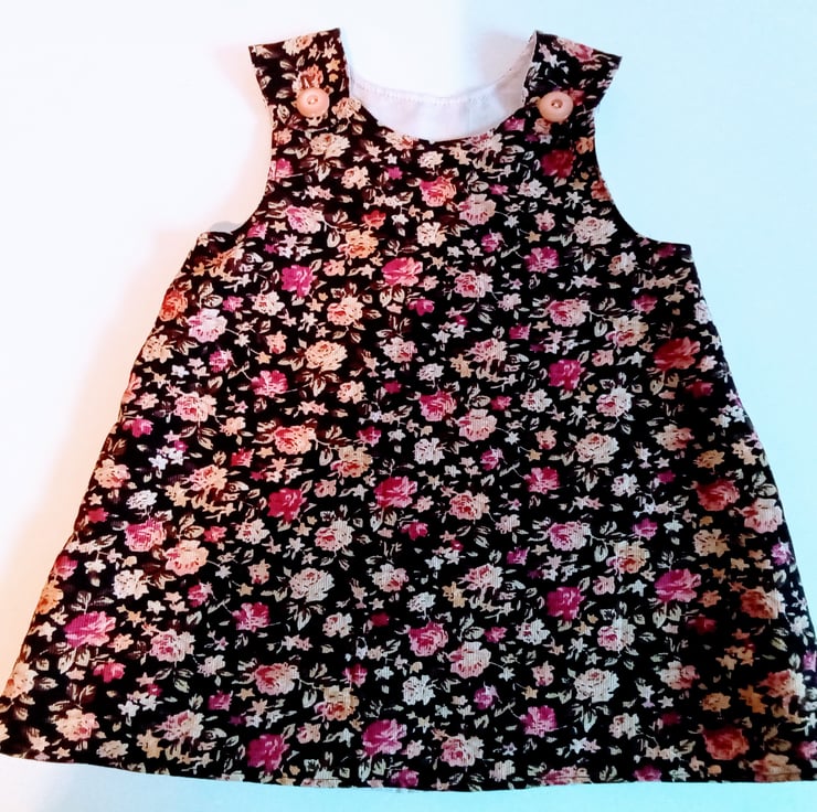 Dress, 12-18 months, A line dress, pinafore, ne... - Folksy