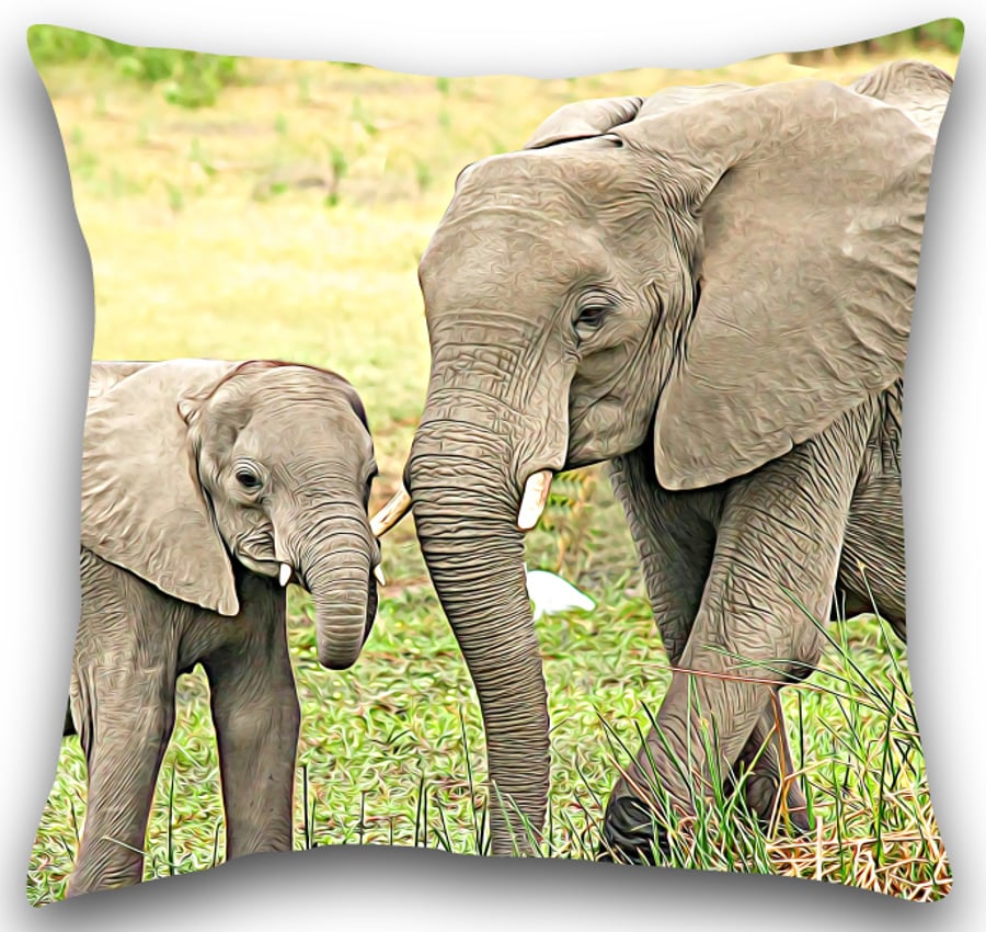 Elephant Cushion Elephant pillow