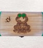 Frog: Decorated Wooden Trinket Keepsake Box 20cm - Image 4